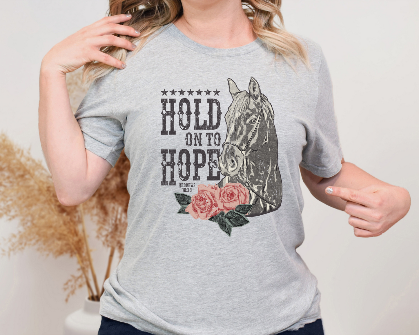 Hold on to Hope Horse T-Shirt