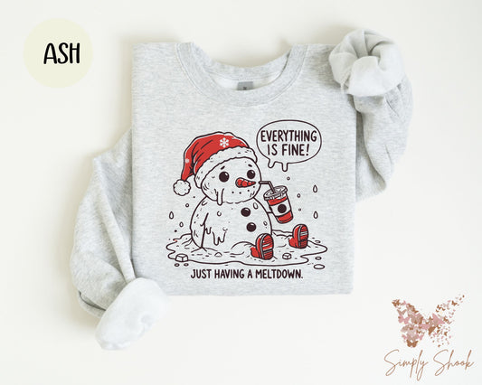 One Meltdown at a Time Sweatshirt