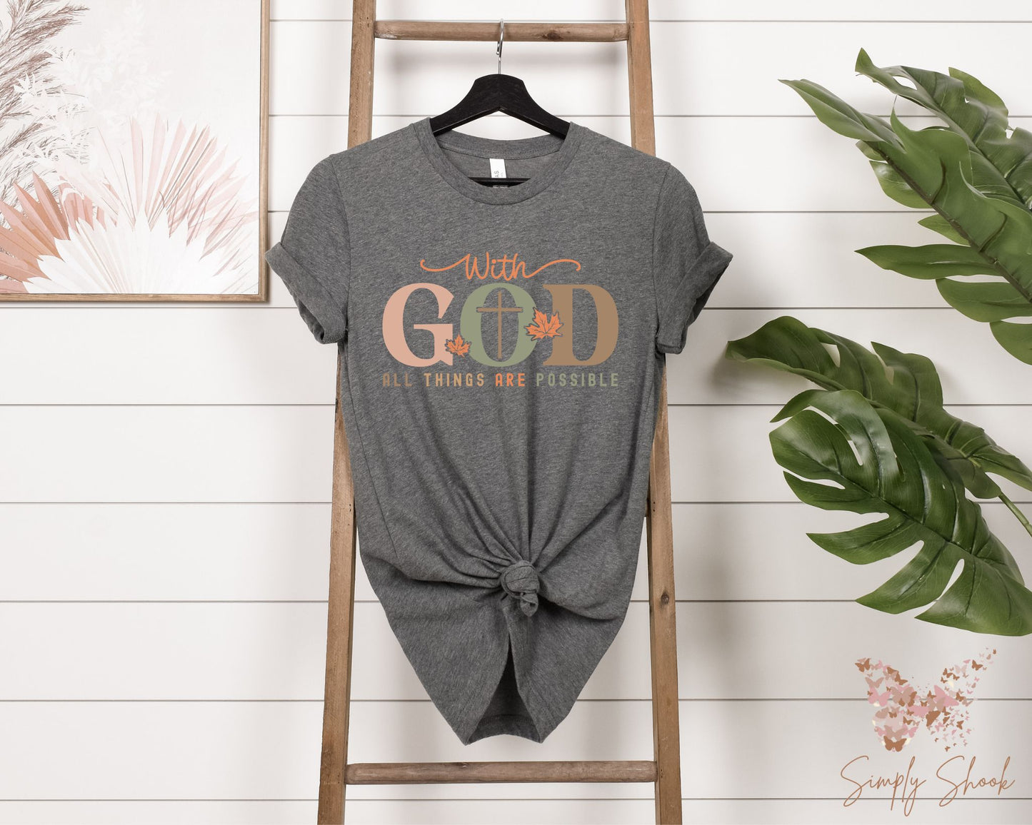 With God All Things are Possible T-Shirt