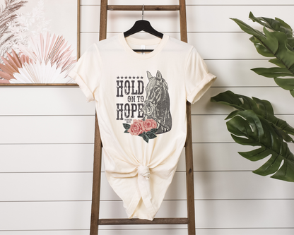 Hold on to Hope Horse T-Shirt