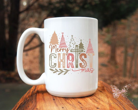 Merry CHRISTMAS 15 oz Mug