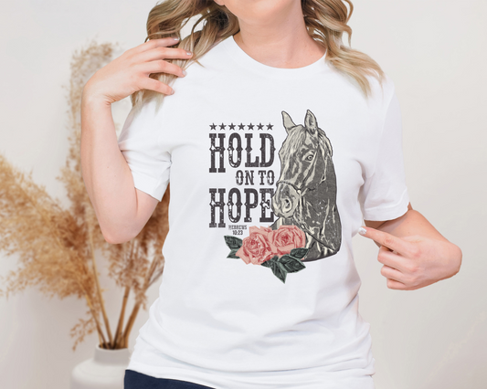 Hold on to Hope Horse T-Shirt