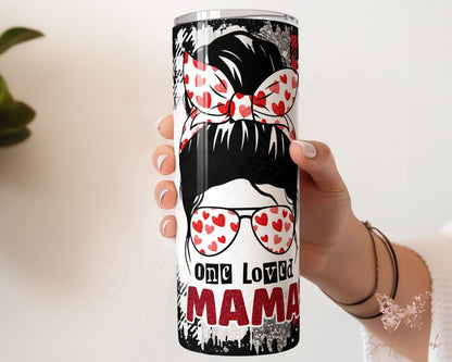 One Loved Mama 20 oz Skinny Tumbler