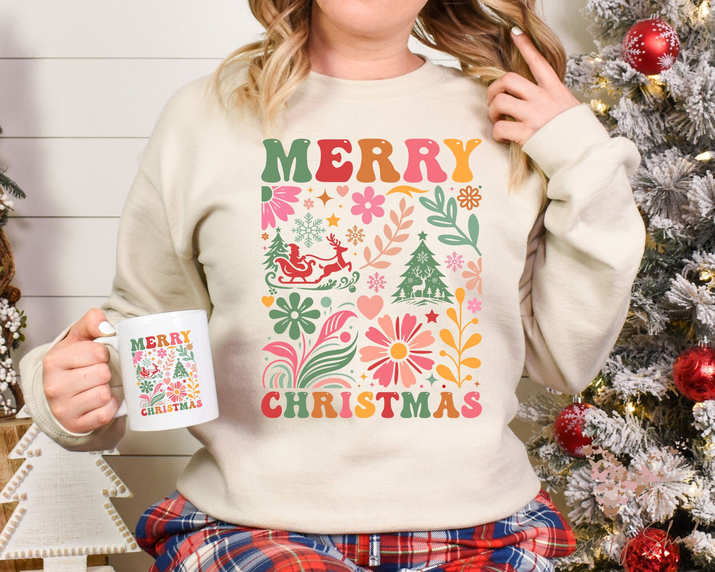 Retro Christmas Sweatshirt