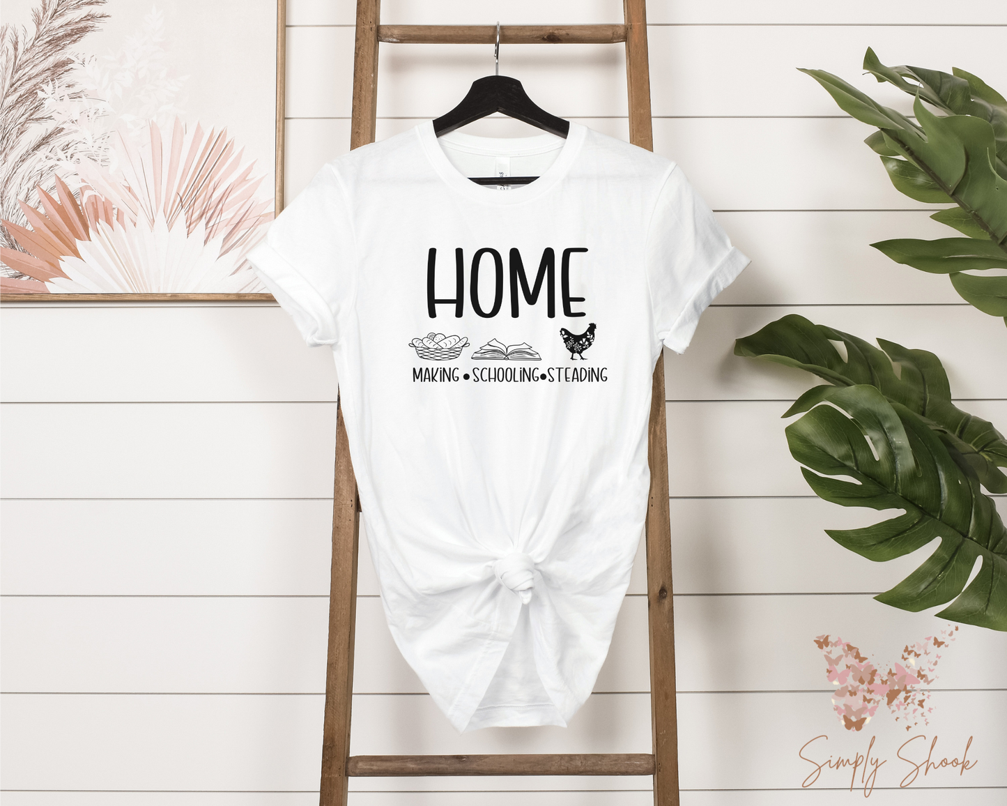 Home Making- Home Schooling- Home Steading T-Shirt