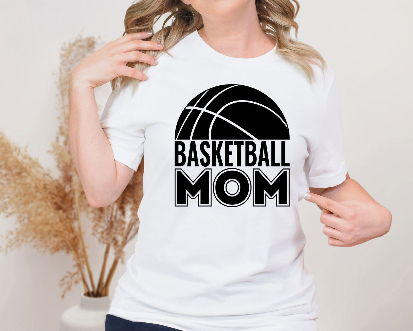 Personalized Basketball Mom T-Shirt