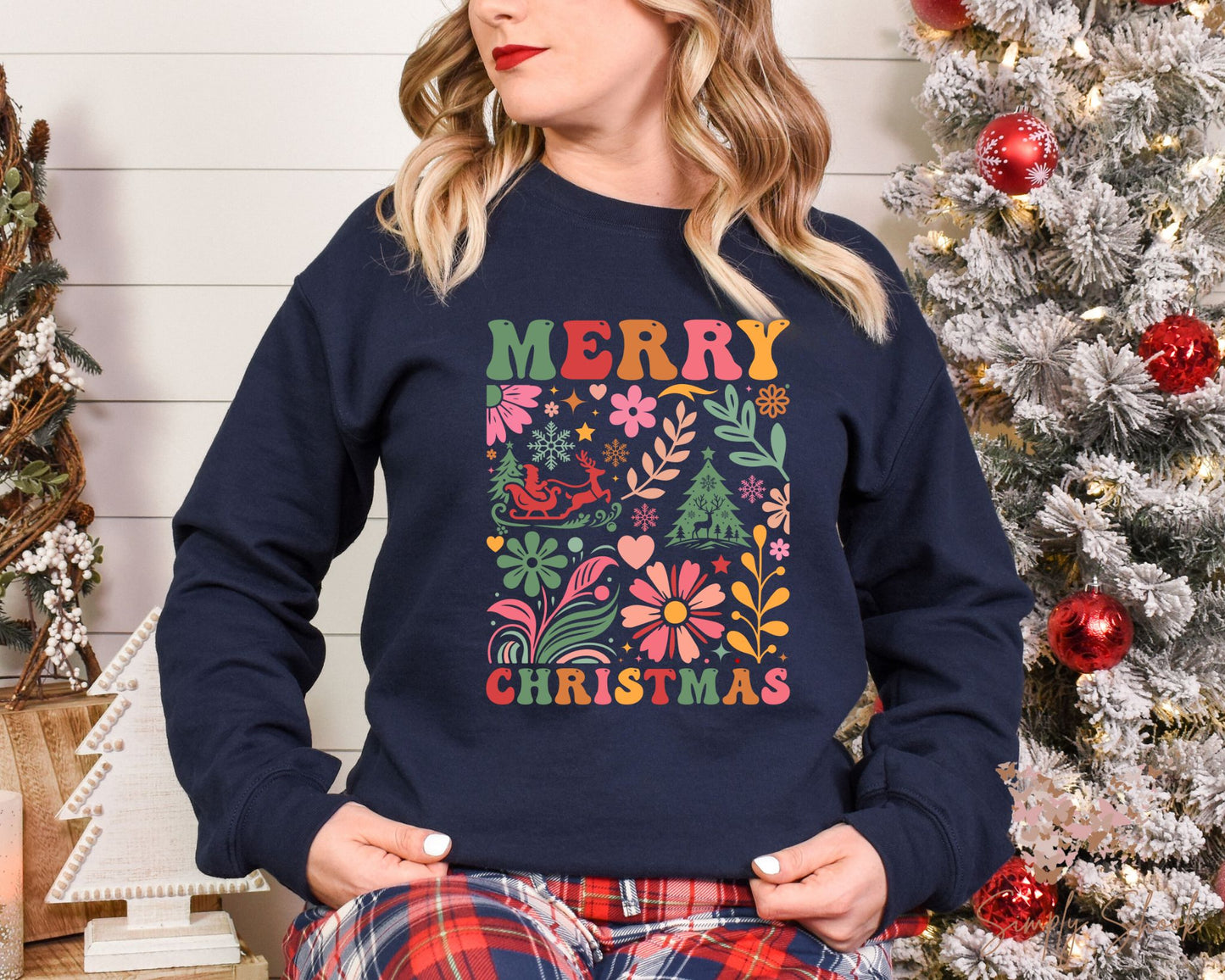 Retro Christmas Sweatshirt