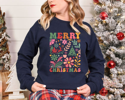 Retro Christmas Sweatshirt